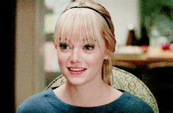 Please do not edit these in any way including cropping the into gif icons.post them into other gif hunts. 1k my gifs emma stone The Amazing Spiderman Gwen Stacy ...