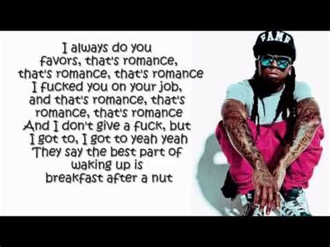 Rap lyrics money on my mind. Lil-Wayne-Romance-(Lyrics-On-Screen)-[I-Am-Not-A-Human-Being-2 (+playlist) | Rap music videos ...