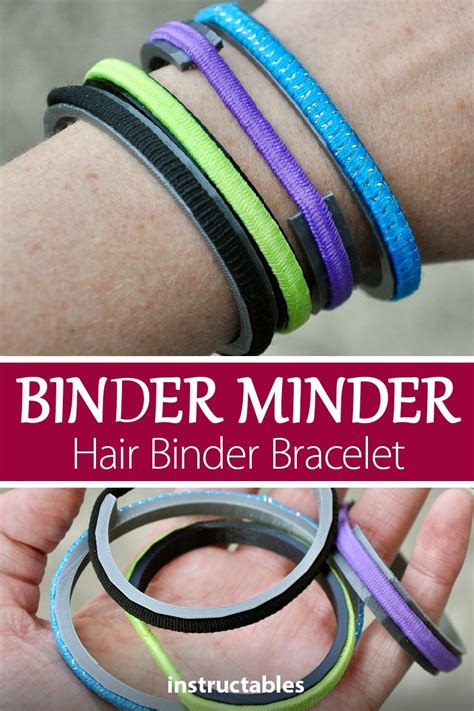 How do you put a bead on your hair? Binder Minder - Hair Binder Bracelet in 2020 | Bracelets ...