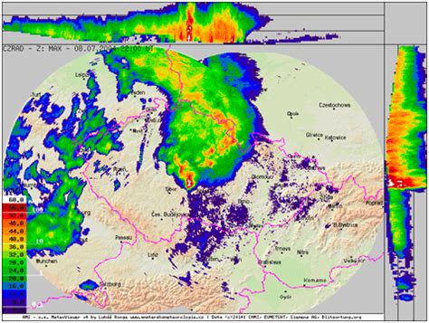 Harta radarelor meteo afişează locaţia precipitaţiilor, tipul acestora (ploaie, ninsoare şi gheaţă) şi evoluția lor, pentru a vă putea planifica mai uşor ziua. Průvodce sledováním srážek pomocí radaru | In-počasí