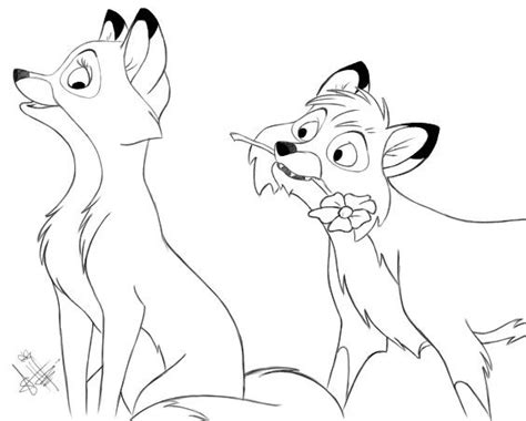 Copper and tod became best friends quickly. fox and the hound coloring pages - Google-søgning | Horse ...