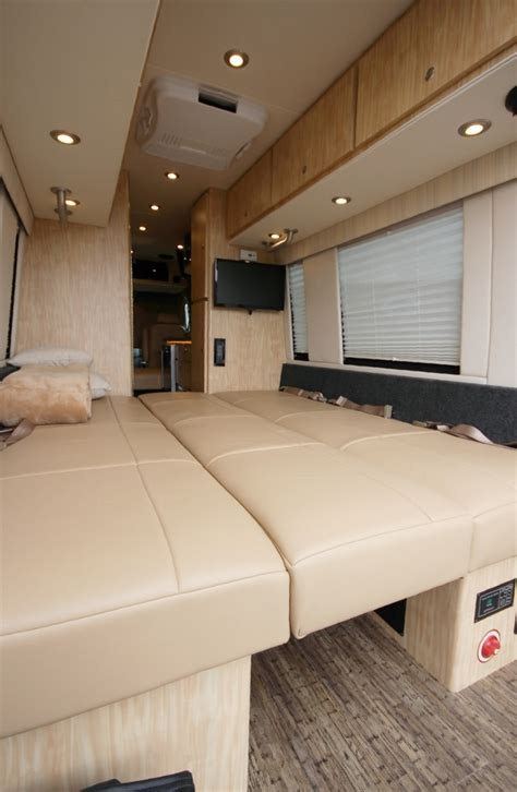 View from front to rear. Luxurious Mercedes Sprinter Motorhome | Sprinter motorhome ...
