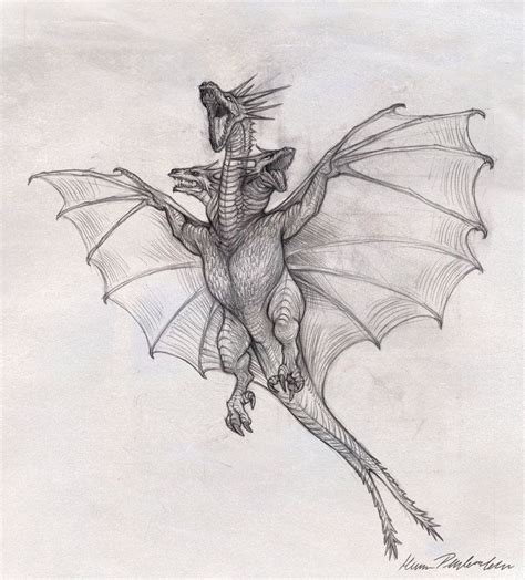 Check out amazing godzilla artwork on deviantart. King Ghidorah by KatePfeilschiefter on DeviantArt ...