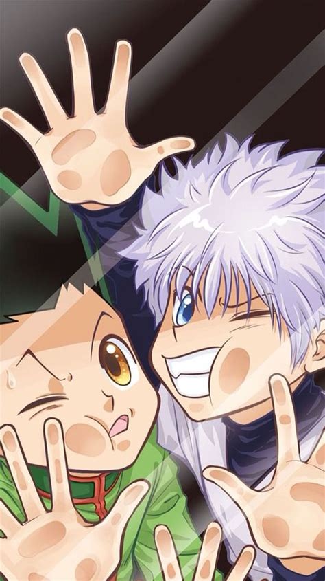 Algunas de las imagenes que tengo en mi tel xd las imagenes no son mias creditos a su autor correspondientes. Gon and Killua ~Hunter X Hunter | Fond d'ecran dessin ...