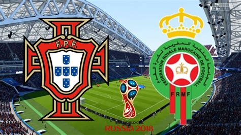 Second half ends, portugal 1, morocco 0. World Cup 2018 - Portugal Vs Morocco - 20/06/18 - FIFA 18 ...