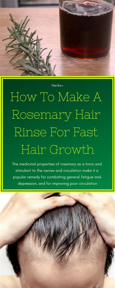 Cut down a lemon fruit in half and squeeze the juice into a glass or bowl. How To Make A Rosemary Hair Rinse For Fast Hair Growth ...