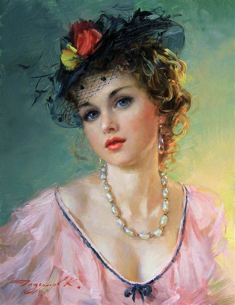 104 letras de arte elegante y mucho más. Pintura de Konstantin Razumov | Arte vitoriana, Arte vintage, Pinturas românticas