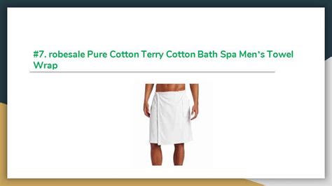 Our app considers products features, online popularity, consumer's reviews, brand reputation, prices, and many more factors, as well as reviews by our experts. Top 12 Best Men's Towel Wraps Review in 2019 - YouTube