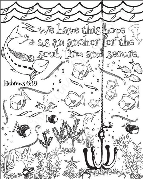 Bible verse coloring pages Beach prints Scripture coloring | Etsy | Bible verse coloring page ...