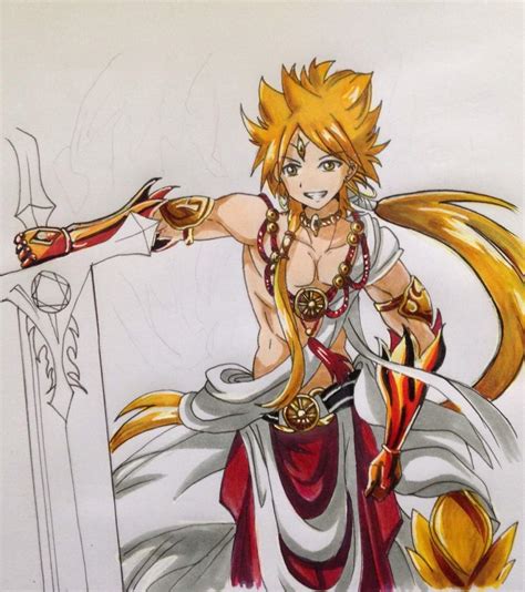 91 отметок «нравится», 3 комментариев — anime & manga style artist omi (@tenninhouse) в instagram: Drawing of Alibaba Djinn Equip | Anime Amino