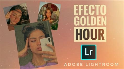This preset was taken from our golden hour collection, which costs $29.99 for 20 more presets. PRESET EFECTO GOLDEN HOUR | ADOBE LIGHTROOM - YouTube