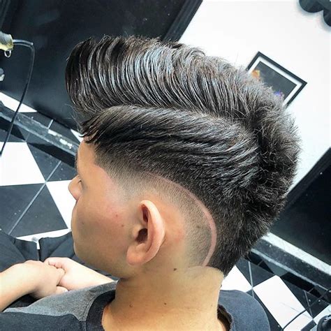 Hair is cut at a shorter length near the bottom and is gradually blended into a longer length higher up towards the top of your head. Men's Hair, Haircuts, Fade Haircuts, short, medium, long ...
