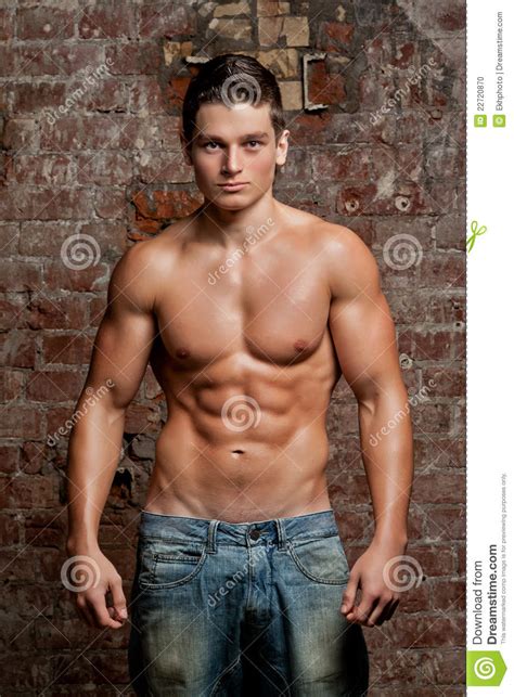 83% young boys won 83% of last 6 away h2h matches against sion in super league. Muscular Young Naked Boy Posing In Jeans Stock Photo ...