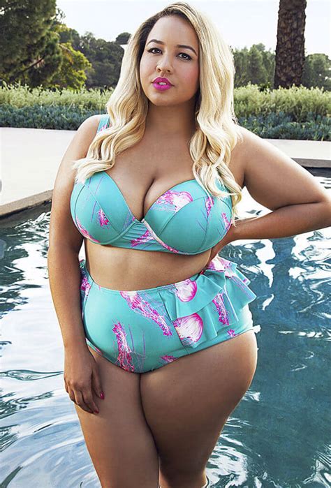 Gabifresh is a swimwear designer, blogger & plus size model. Παχύσαρκη «σειρήνα» -Η περίπτωση της Gabi Gregg [εικόνες ...