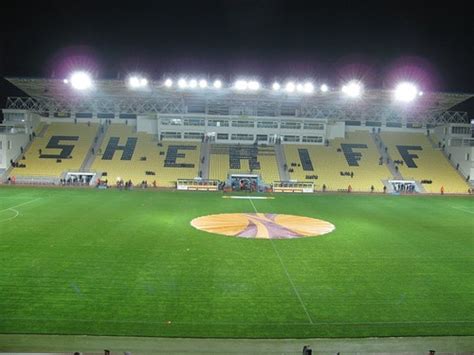 It looks like a fairly standard modern sports stadium that you see in most cities around the world. Soccer Blog | FC Sheriff Tiraspol: A secretive soccer team ...