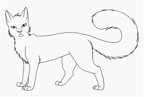 Free printable cat coloring book. Printable Warrior Cat Coloring Pages, HD Png Download ...