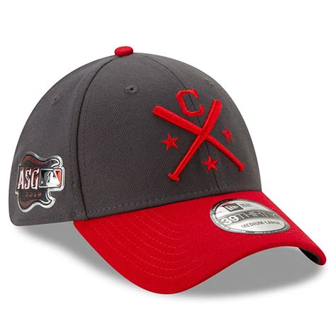 Lids has official cleveland indians hats and more indians gear for diehard fans. Cleveland Indians New Era 2019 MLB All-Star Workout 39THIRTY Flex Hat - Graphite/Red