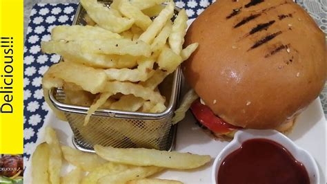 Stuff each bun with a beefburger, some sliced beetroot, watercress and a dollop of horseradish mayo. Beef Burger easy recipe by delicious #beef #burger #happycookingtoyou #food #Delicious - YouTube