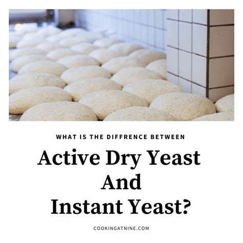 You cannot use nutritional or brewer's yeast to raise bread dough, either. Active Dry Yeast VS Instant Yeast | Cooking At Nine