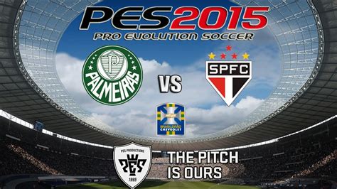 Sao paulo fc sp più di 2,5 goal 5 da 7. SE Palmeiras vs São Paulo FC Brasileirão@PES2015 - YouTube
