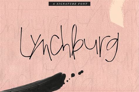 Free fonts often have not all characters and signs, and have no kerning pairs (avenue ↔ a venue, tea ↔ t ea). Lynchburg - Messy Handwritten Font | Signature fonts ...