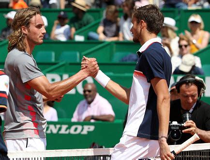 Conflict between daniil medvedev and stefanos tsitsipas, miami open, 22 march 2018. It's boring, boring, boring playing Medvedev. TSITSIPAS ...