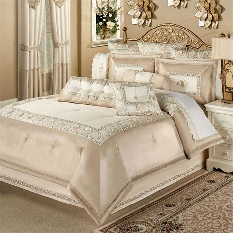Elegante Faux Silk Luxury Comforter Bedding | Luxury ...