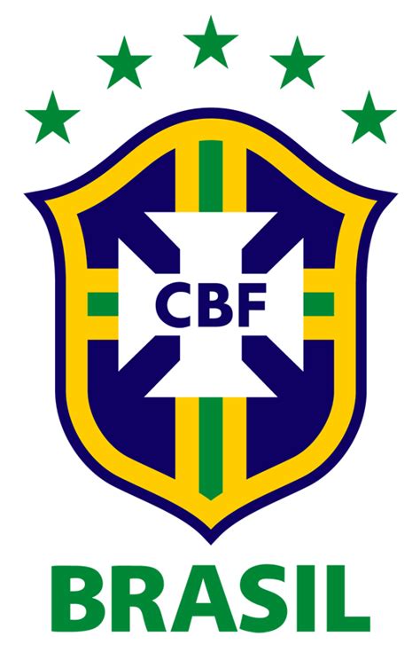 El escudo redondo central, de color azul, contiene la constelación de la cruz del sur, uno de los símbolos consagrados de brasil. Confederação Brasileira de Futebol - CBF - BRASIL