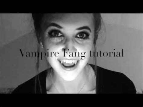 Part 2 of fang tutorial. Diy Vampire fangs - YouTube