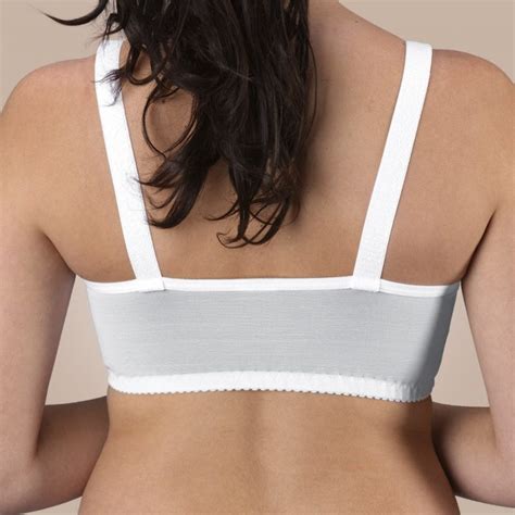 Spend $135, save $15 · signature memory foam · 100% fit guarantee Ellenora Contouring Compression Cotton Knit Bra | Eurosurgical