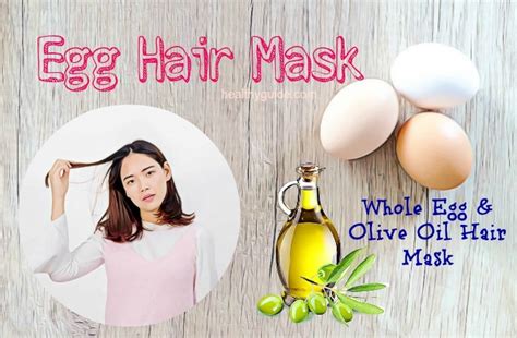 Blend the egg and the olive oil altogether with a fork to make egg & olive oil hair mask. Top 30 Best Homemade Egg Hair Mask For Oily Hair And Dry Hair