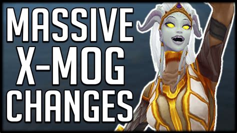 Check spelling or type a new query. HUGE TRANSMOG CHANGES - Collect Legion Sets FASTER | WoW BfA - YouTube
