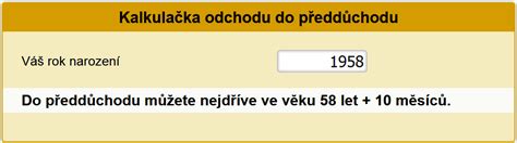 Naplánujte svůj odchod do důchodu optimálně. Předdůchod 2021 - předdůchodová kalkulačka | Kurzy.cz