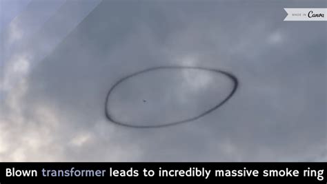 We did not find results for: Blown transformer leads to incredibly massive smoke ring ...