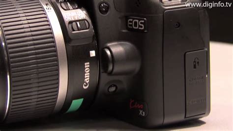 Canon launched the first eos kiss * 1 camera in 1993. Canon "EOS Kiss X3" : DigInfo HD - YouTube