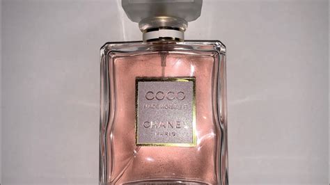 The perfume is in rose gold color with beautifully detailed. Coco Chanel mademoiselle review - YouTube