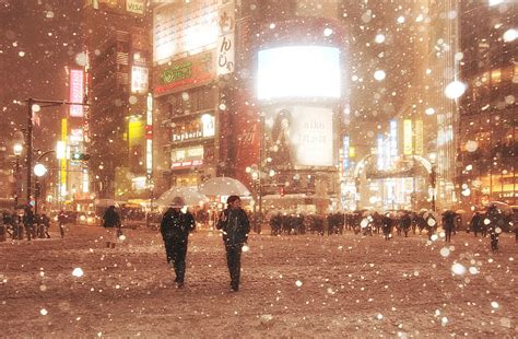 Several snowfall records have been broken including fujiwara which saw 176cm of snow in 48 hours, breaking the old record of. Record Breaking Heavy Snow in Tokyo at Shibuya Crossing ...