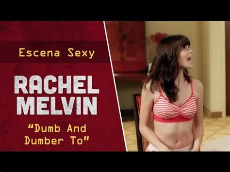 Dumb and dumber to will have its cinematic opening on november 14, with jim carrey and jeff daniels reprising their respective roles of lloyd christmas and harry dunne. Rachel Melvin en "Dumb And Dumber To" - YouTube