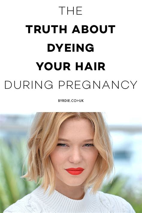 Hair dyeing may not be the only beauty treatment to be concerned about if you're pregnant. Pin on Health & Fitness