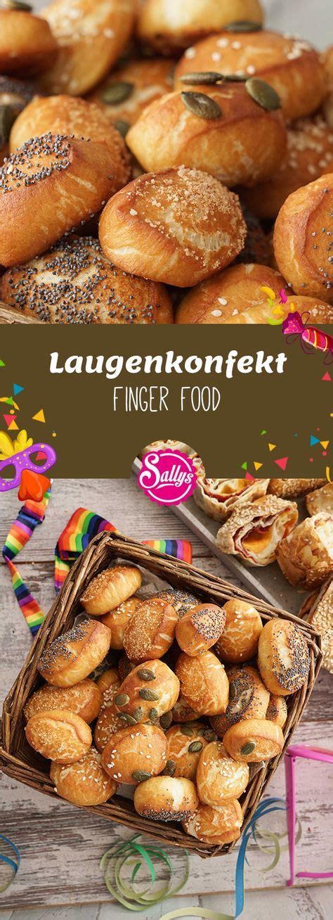 Wenn man schwitzt und kalte flüssigkeiten trinkt, dann steigt die temperatur. Kleines, feines Laugengebäck fürs kalte oder warme Buffet ...