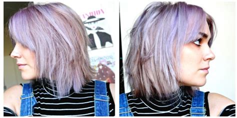 | bleach london violet skies (quarantine made me do it)i dyed my hair lilac using bleach london products i used violet skies semi perm. Turning blonde hair lilac with Bleach London 'Violet Skies ...