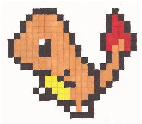 Pokémon heartgold and soulsilver charizard pixel art, pixel art pokemon evoli evolution, mammal, carnivoran. MINI pixel art pokemon #3 by BigDam on DeviantArt