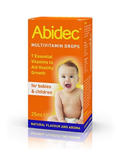 But despite that, vitamin supplements might be required by some babies. Abidec Multi Vitamin Supplement For Babies & Children ...