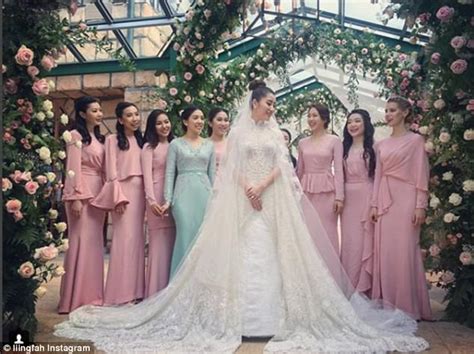 It was from him that she inherited the spotlight. Daughter of Vincent Tan marries business executive | Daily ...