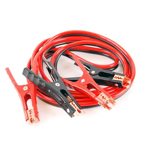 Automotive batteries are designed to produce the high electrical current required to start the engine. ALEKO CH-NA004 Heavy Duty 6 GA Booster Cable Jumping ...