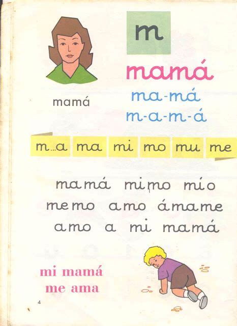 Silabas en espanol para imprimir | silabas para imprimir. Mi mama me mima | Recuerdos de la infancia, Infancia y ...