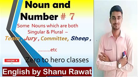 Singular and plural nouns other contents: Noun and Number result 4th , Nouns that are use in both ...