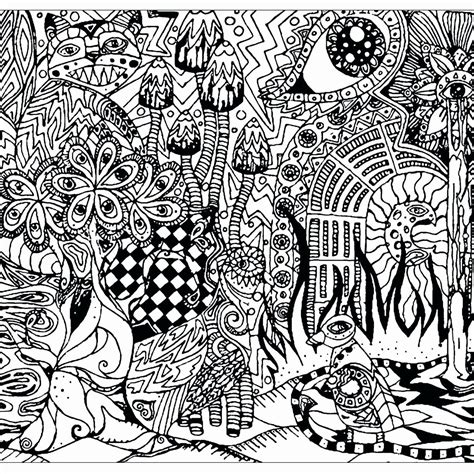 Want to discover art related to psychedelic? Adult Coloring Pages Tree | Coloring pages, Psychedelic ...