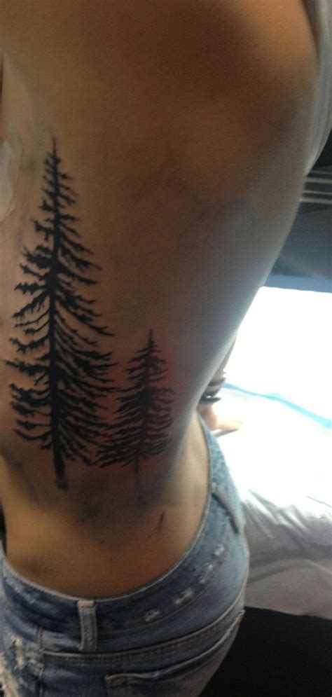 100+ images collection of tree tattoo pine. pine tree - Google Search | Baum tattoo seite, Baum tattoo ...