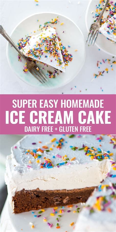 Standing apart from the pack, this indulgent. Homemade Ice Cream Cake | Recipe | Homemade ice cream cake ...